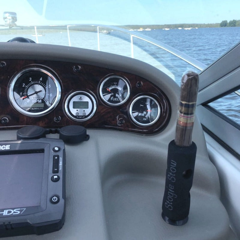 Stogie Stow Suction Cup Mount Cigar Holder
